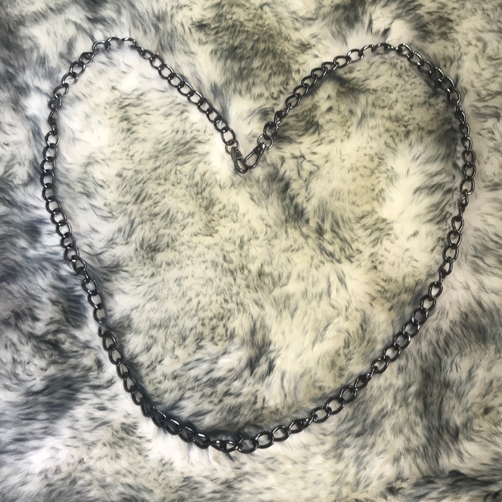 Gunmetal Bag Chain Strap for handbag/purse